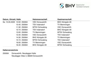 Qualifikationsrunde für die Saison 2025/26 startet in Donauwörth